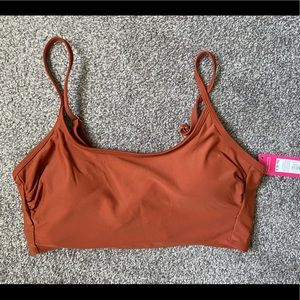 🆕 Xhilaration Longline Bikini Top